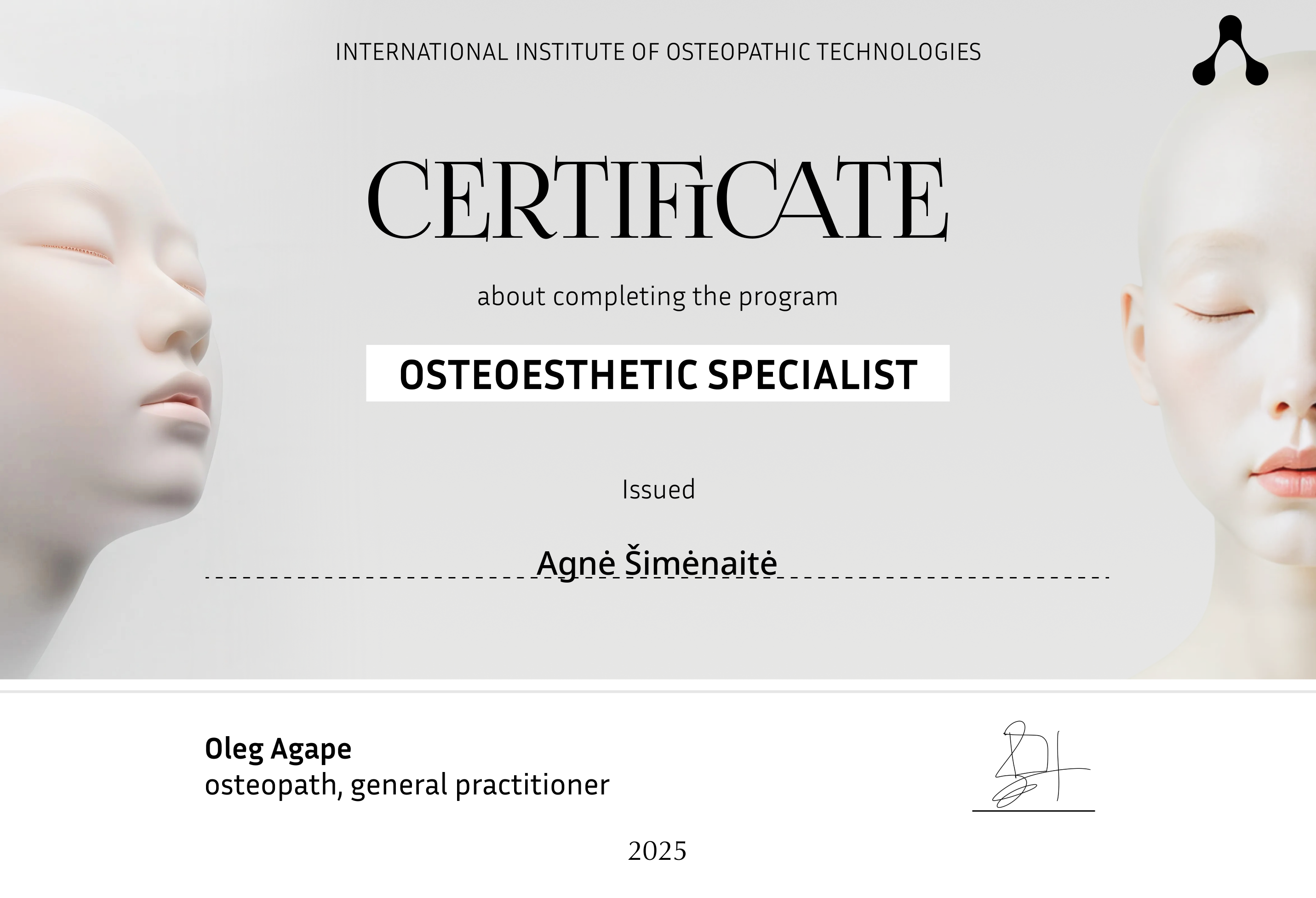 Osteoesthetic Specialist